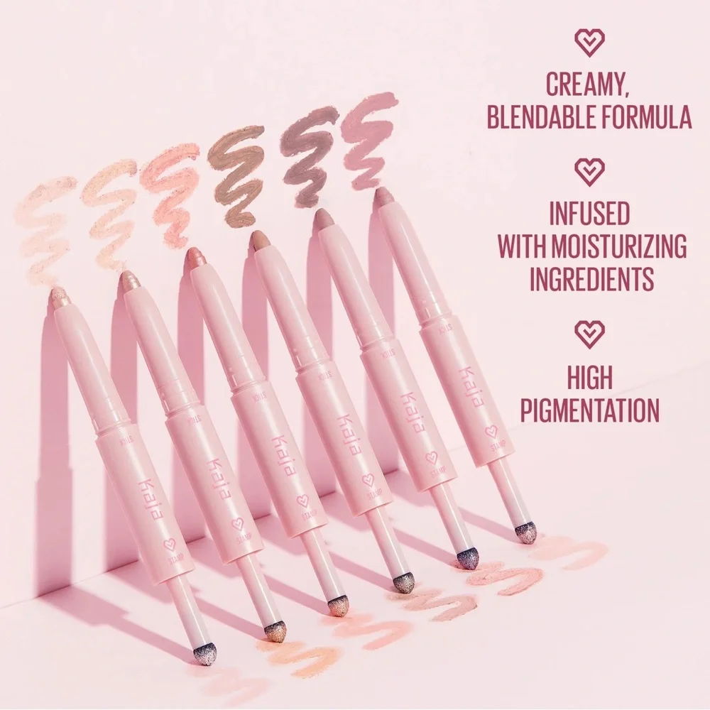 ✨Kaja Ice Illusion Wink Dazzle Eyeshadow & Glitter Multi Stick- double ended - Picture 6 of 8